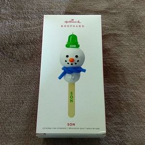 Hallmark "SON" Ornament (2019)